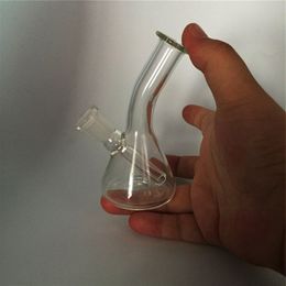 Mini Glas Bong Water Pijpen 4.0 Inch Oil Gir Glass Bong Joint 10mm Vrouw en Glas Bong Bubbler Pyrex Hand voor Roken