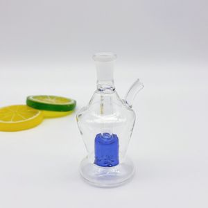 Mini Glass Aceite Quemador de pipa de pipa de pipa de pipa Dab Rig Pyrex Hooká con cabeza para fumar con aceite de quemador de aceite manguera de tubería