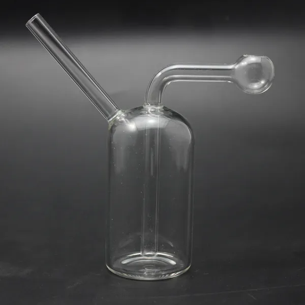 Mini barboteur en verre de narguilés de brûleur à mazout de verre avec des plates-formes de Dab de Downstem