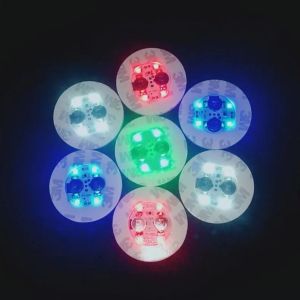 Mini Glow LED Coaster Mats Pads Clignotant Creative Lumineux Ampoule Bouteille Tasse Autocollant Mat Light Up Pour Club Bar Home Party Décoration 828