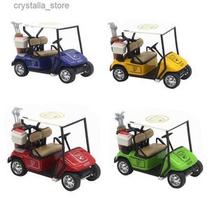 Mini Golf Model Baby Auto Speelgoed Golfkar Model Speelgoed 1 36 Legering Kinderspeelgoed Pullback Actie Winkelwagen Assemblage Model Spelen Voertuig Speelgoed L230518