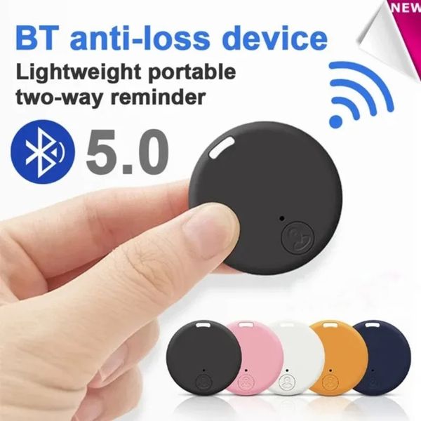 Rastreador Mini GPS, dispositivo antipérdida con Bluetooth, bolsa para mascotas y niños, seguimiento de billetera para IOS/Android, localizador inteligente, accesorios