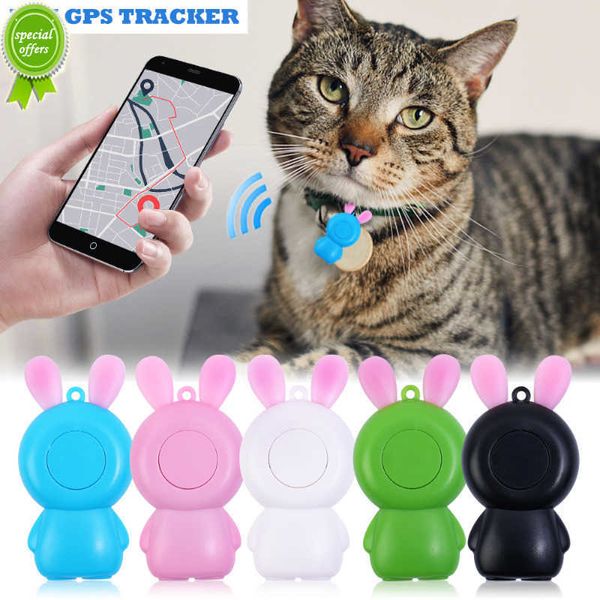 Rastreador Mini GPS para gatos, perros, dispositivo de seguimiento de mascotas, inalámbrico, Bluetooth, posicionador antipérdida, localizador de llaves de coche, accesorios