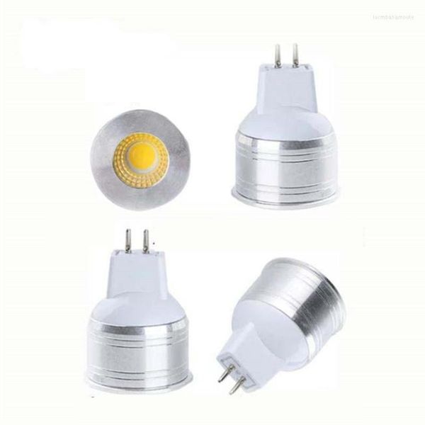 Mini foco LED GU4 Bombilla 5W COB AC220V 35mm MR11 Lámpara GU10 GU5.3 Maíz Lampada Iluminación de ahorro de energía