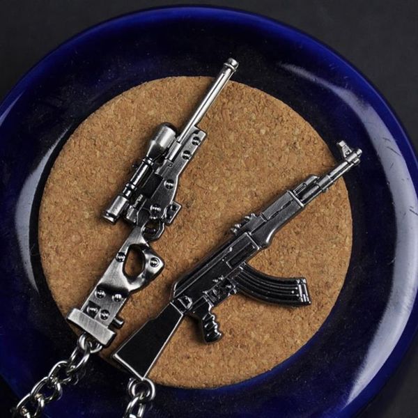 Mini pistolet modèle voiture petit pendentif Pack porte-clés créatif personnalisé pendentif en métal porte-clés sac à main breloque Pendant229s