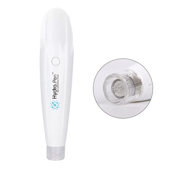 Mini stylo de beauté à Microneedling sans fil H2, stylo à micro-aiguille électrique réglable, Micro aiguille électrique Dermapen