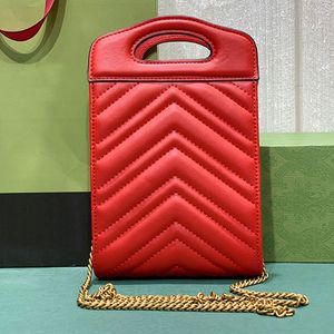 Bolso bandolera con cadena de cuero genuino acolchado para mujer a la moda, Mini bolsos de mano, monederos con patrón de letras entrelazadas