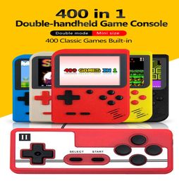 Mini Console de jeu manuel de la console de jeu portable rétro peut stocker 400 jeux 8 bits 30 pouces Colorful Cradle Design4683504