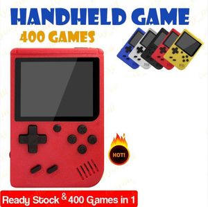 Mini Handheld Game Console Retro Draagbare Can Opslaan 400 in 1 Games 8 Bit 2.7 Inch Kleurrijke LCD Cradle Stock