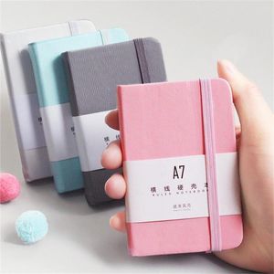 Mini Hardcover Notebook Portable Pocket Kopad Memo Diary Weekly Planner Agenda Organizer Office School Stationery 96 Sheet