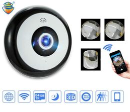 Mini HD 960p Wifi Wifi IP Camera IP 360 grados Pesca panorámica 13MP Cámara de seguridad Soporte de la aplicación Teléfono Control 2705939