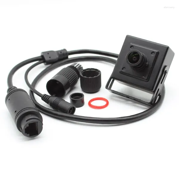 Mini cámara IP HD Audio POE CCTV red AI 3MP 1080p luz negra baja XMeye ONVIF H.265