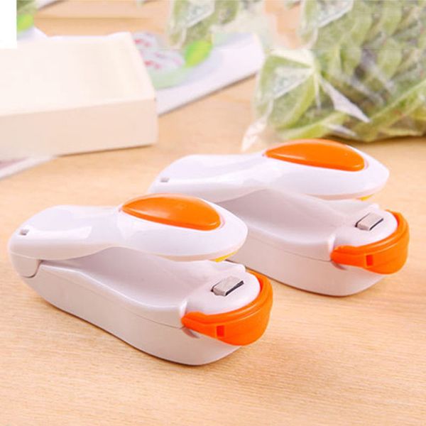 Mini thermoscellage Machine pince alimentaire ménage impulsion Snack sac scellant joint ustensiles de cuisine Gadget outils