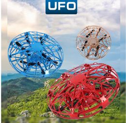 Mini Helicopter UFO RC Drone Infraed Hand Sensing Aircraft Elektronische Model Quadcopter Flayaball Small Drohne Toys voor kinderen