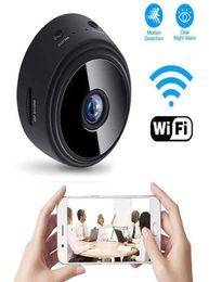 Mini verborgen camera Draadloos IP Draagbare huisbeveiligingscamera HD 1080P DVR Nachtzicht Afstandsbediening Micro WiFi-camera's PQ561212424047846821