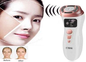 Mini HIFU Machine à ultrasons RF EMS dispositif de beauté du visage masseur anti-rides levage du cou resserrement rajeunissement soins de la peau 22053097588
