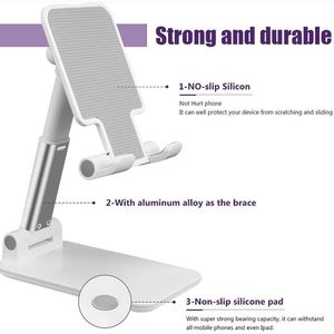 Mini Hold Opvouwbare Telefoon Holder Mobile Verstelbare Flexibele Desk Stand Compatibel met Android Smartphone Detailhandel