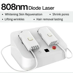 Mini Thuisgebruik 808Nm Diode Laser Pijnloos Ontharing Licht Pure Diode Beauty Lazer