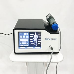 Équipement de thérapie par ondes de choc chaudes Machine de thérapie par ondes de choc ED portable Physiothérapie Genou Retour Traitement de soulagement de la douleur articulaire Élimination de la cellulite