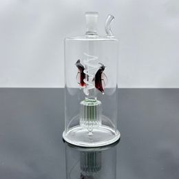 Mini Hookah Smoking Pipe Colorful Metal Classic bouteille d'eau en verre faite à la main avec plusieurs styles