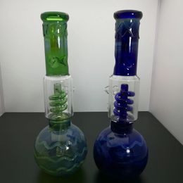 Mini narguilé fumer tuyau métal coloré bangs en verre coloré accessoires de bouteille d'eau en verre