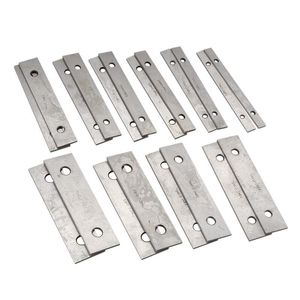 Freeshipping mini hoorn dunne parallelle staafset - 10 paar 1/8 inch x 6 inch platte bankschroef hoorn Nwtil