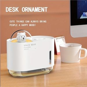 Mini humidificateur, petit bureau de bureau, cadeau à la maison, humidificateur de nuit silencieux