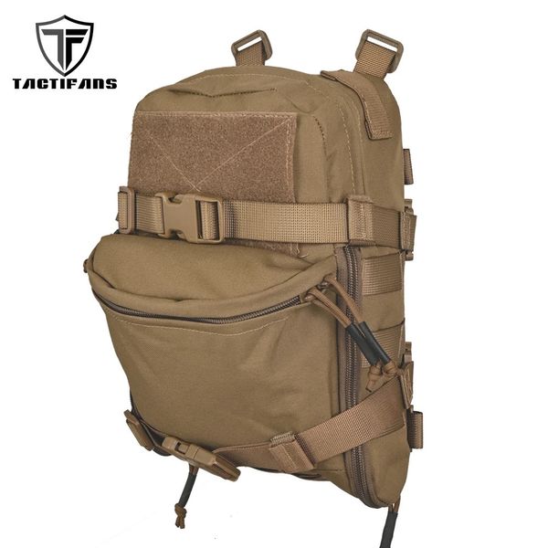 Mini sac d'hydratation sac à dos tactique vessie d'eau molle pochet militaire de chasse militaire 500d nylon extérieur sports 240418