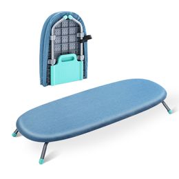Mini tablero de planchar mesa plegable plegable tablero de planchar soporte de plancha multifuncional soporte para el hogar y los viajes use 81.5x31x12cm
