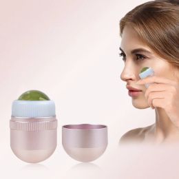 Mini Jade Beauty Stick Home Massage Masage pour le visage Crème pour les rides à rouleaux Natural Rouleau Soulagement et soins de santé
