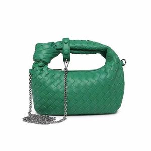 Mini Jodies Candy Bvs VeteeBotegs Handsbag avec y vendant un nouveau sac pur épaule de chaîne de femmes tissée à la main 9v6p