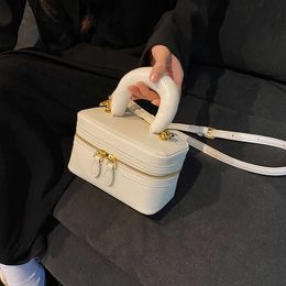 Mini borsa a tracolla in pelle Pu Box Kawaii con manico corto per donna Borse e portamonete di lusso Lady Cute Bags 230424
