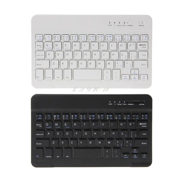 Mini teclado Ultra Slim 59 key El teclado Bluetooth inalámbrico para la computadora PC iOS Android Windows