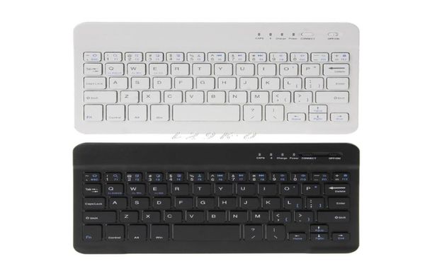 Mini teclado Ultra delgado 59Key teclado inalámbrico Bluetooth para IOS Android Windows PC Computer7652498