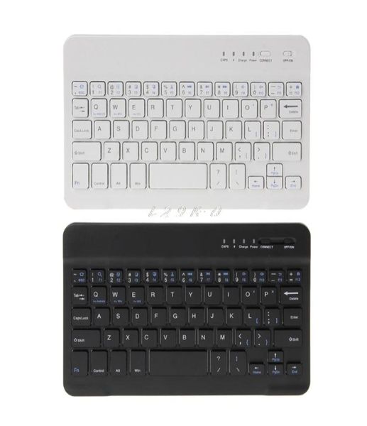 Mini teclado Ultra delgado 59Key teclado inalámbrico Bluetooth para IOS Android Windows PC Computer7863428