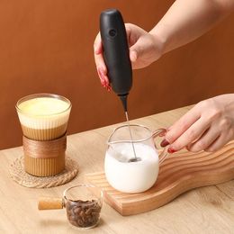 Mini mélangeur de cuisine mousseur à lait électrique batteur à oeufs mousseur à main cafetière électrique fouet mélangeur de nourriture