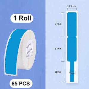 Papel de impresión de mini etiquetas Papel de color impermeable a prueba de aceite. Impresoras Impresora Térmica De Café Impressora