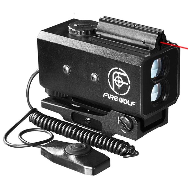 Mini télémètre de lunette de visée infrarouge Laser pour la chasse mesureur de vitesse d'angle de Distance lunette de visée tactique montée