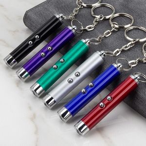 Mini Laser Pointer Cat Dog Fun Toy High Power zPen Sight Red Hunting Laser LED 2 Color Laser Torch Light
