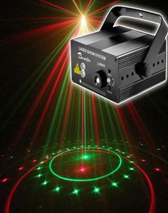 Mini laser Projecteur Éclairage disco Light Light Party Lights Red Green3987533