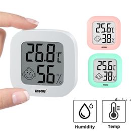 Mini LCD Digitale Thermometer Hygrometer Indoor Kamer Koelkast Hygrometer Gauge Sensor RRB13242