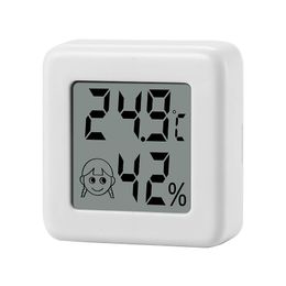 Mini LCD Digitale thermometer Hygrometer Binnen elektronische temperatuur Hygrometer Sensor Meter Huishoudsthermometer