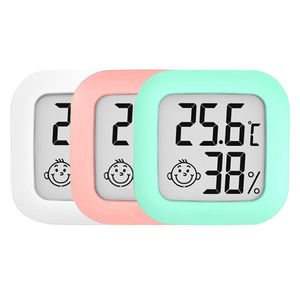 Mini LCD Digitale Thermometer Hygrometer Binnenkamer Elektronische Temperatuur-vochtigheidsmeter Sensormeter Weerstation voor thuis WH0251