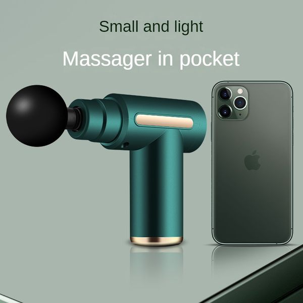 Mini pistolet de Fascia LCD, équipement de Fitness, relaxant corporel Portable, petit masseur, pistolet de Massage électrique, masseur musculaire à domicile