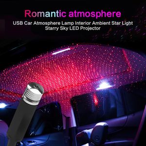 Mini LED Car toit Star Night Light Projecteur Atmosphère Galaxy Lamp USB DÉCORATIVE A réglable pour le décor de plafond de salle de toit automatique