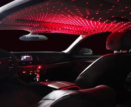 Mini Led Car Roof Star Night Lights Projector Interieur Ambiëntsfeer Galaxy Lamp Kerst Decoratief licht8781687
