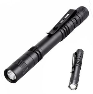 Mini LED zaklamp High Power Pocket Pench Portable Portable Outdoor Camping Hunting Mini Penlight Handheld zaklampen