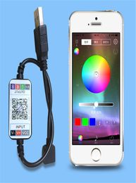 Mini LED RGB Bluetooth Controller Voor 5050 3528 LED Strip Licht USB DC 524 V Telefoon App Controle Smart dimmer5359780
