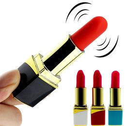 Mini Lipstick Bullet Vibrator voor Vrouwen Clit Stimulator Draagbare Erotische Speeltjes voor Volwassenen Vagina Liefde Ei Vrouwelijke Masturbatie