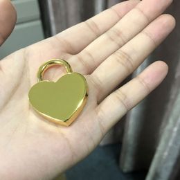 Mini Love Landlock Vintage Heart Shape Lock with Key Metal Wishes Lock for Bag Mader Luggage Diary Book Jewelry M68E